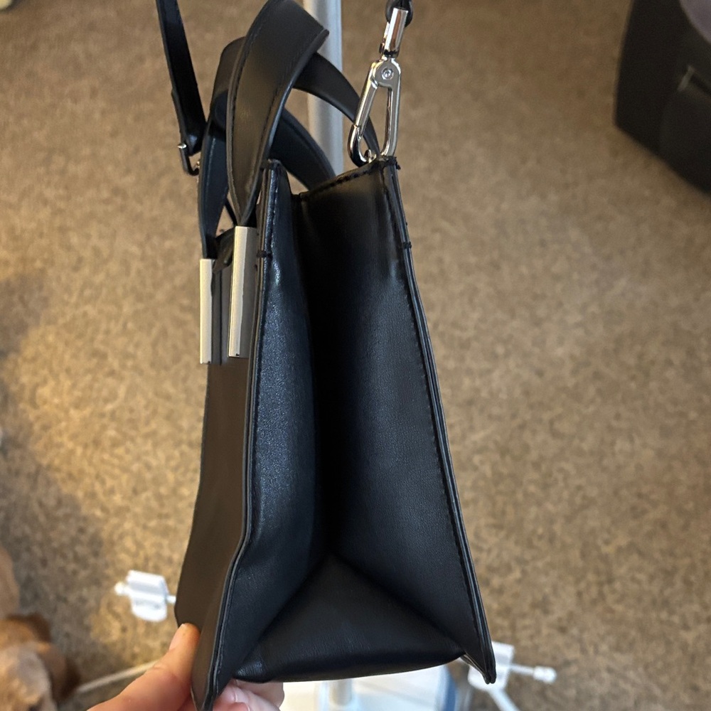 Calvin Klein Black Satchel Bag - Picture 3 of 7